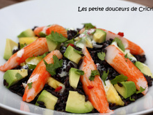 Salade chic au surimi