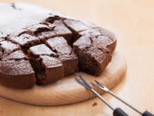 Gâteau de semoule au chocolat