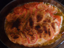 Filet de perche en croûte de tomates