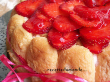 Charlotte aux fraises économique