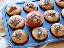 Muffins au cœur coulant de Nutella