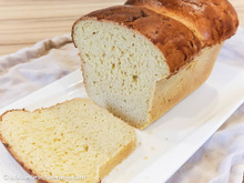 brioche sans gluten, sans lait, sans sucre