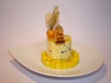 Coco mangue passion....comme une tartelette destructurée