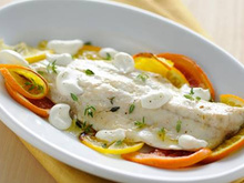 Filet de loup de mer aux agrumes