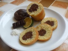 Cake citron-coco au cœur chocolaté