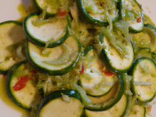 Salade de courgettes express