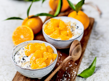 La crème budwig aux clémentines de Corse