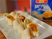 Petits roulés saveur océane