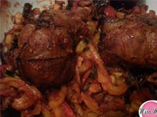 Paupiettes de veau et ratatouille à l'Actifry