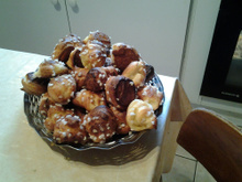 Chouquettes aux pépites