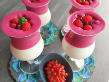 Mousse aux fruits rouge