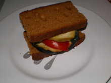 Mille-feuilles de légumes du jardin