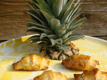 Croissants choco coco ananas