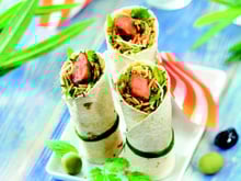 Wraps de saucisses ou merguez
