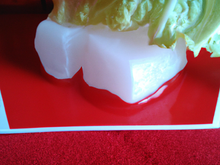 Iceberg sur mer rouge