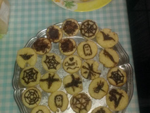 Petits sablés d'Halloween