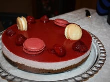 Bavarois aux fraises et speculoos