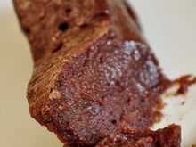 Fondant crème de marrons et chocolat, sans farine
