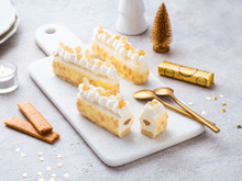 Bûchettes vanille caramel chocolat blanc Crêpes Dentelle Gavottes®