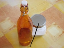 Huile vanillée maison