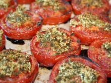 Tomates à la provençale au barbecue