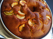 Cake aux pommes version gourmande