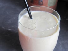 Smoothie à la rhubarbe