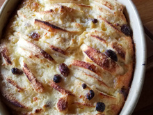 Tian de pommes à l'amande et au safran