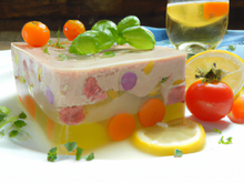 Terrine de lotte fraicheur gelée