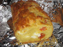 Cake féta et tomates cerises