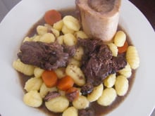Joue de bœuf façon bourguignon