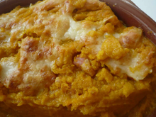 Gratin de potimarron rapide