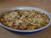 Gratin de Pâtes aux Saveurs Méditerranéennes