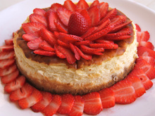 Cheesecake aux fraises inratable