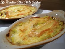 Gratin de poireaux au reblochon