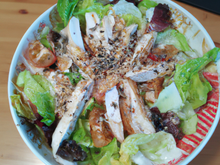 Salade de poulet au soja