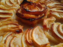 Tarte briochée aux pommes