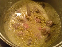 Petits pois façon printanière