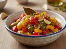 Poivrons confits faciles