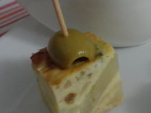 Torilla espagnole de pommes de terre cuite au four