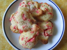 Cookies de Lyon aux pralines roses croquantes