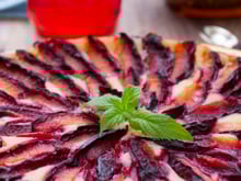 Clafoutis aux prunes facile