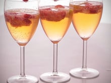 Cocktail pétillant fraise et citron