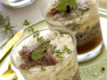 Axoa d'agneau express en verrines