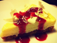 Cheesecake au chocolat blanc traditionnel