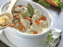 Blanquette de veau moutardée