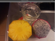 Confiture fruit du dragon et ananas