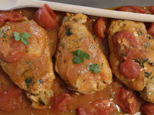 Filets de poulet à la tomate presto