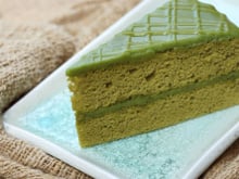 Gâteau au thé matcha