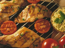 Epaules de lapin au barbecue